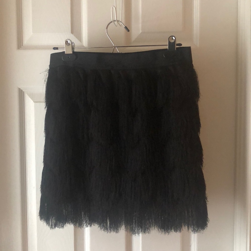 Leith Fringe Mini Skirt